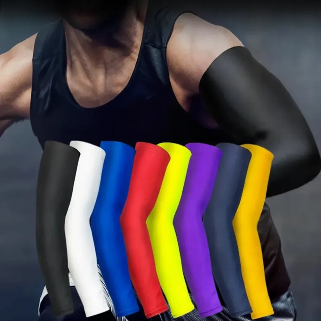 Bracelet de compression bras sport UV pour basket course cyclisme volley
