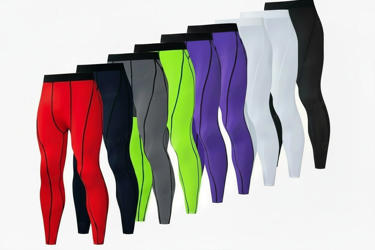 Collant de running homme compressif court et long