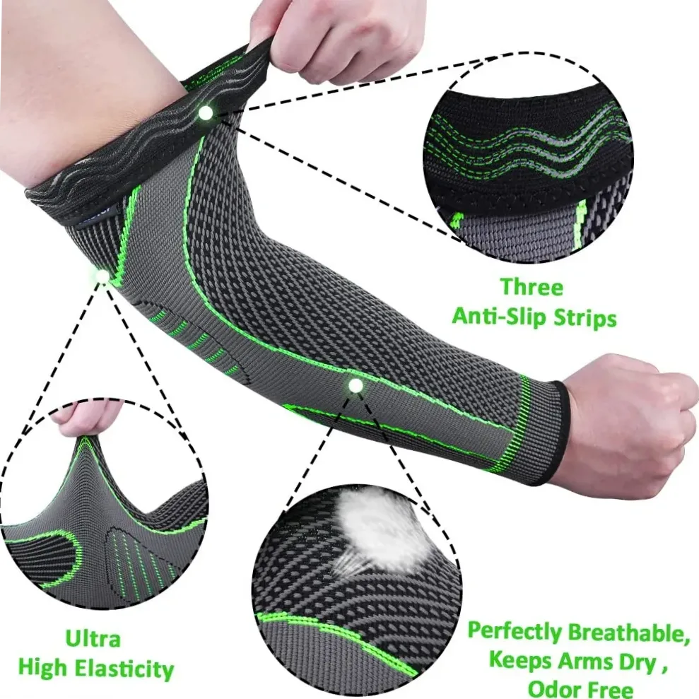 Coudière de compression antidérapante respirante pour tennis et musculation