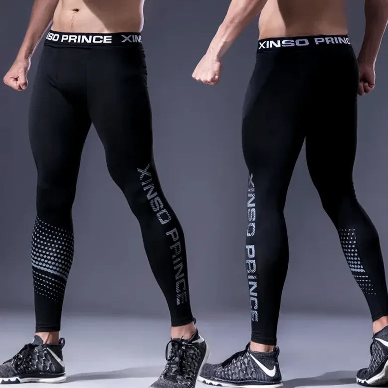 Legging de compression homme séchant vite