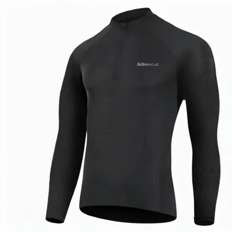 Maillot cycliste homme manches longues respirant