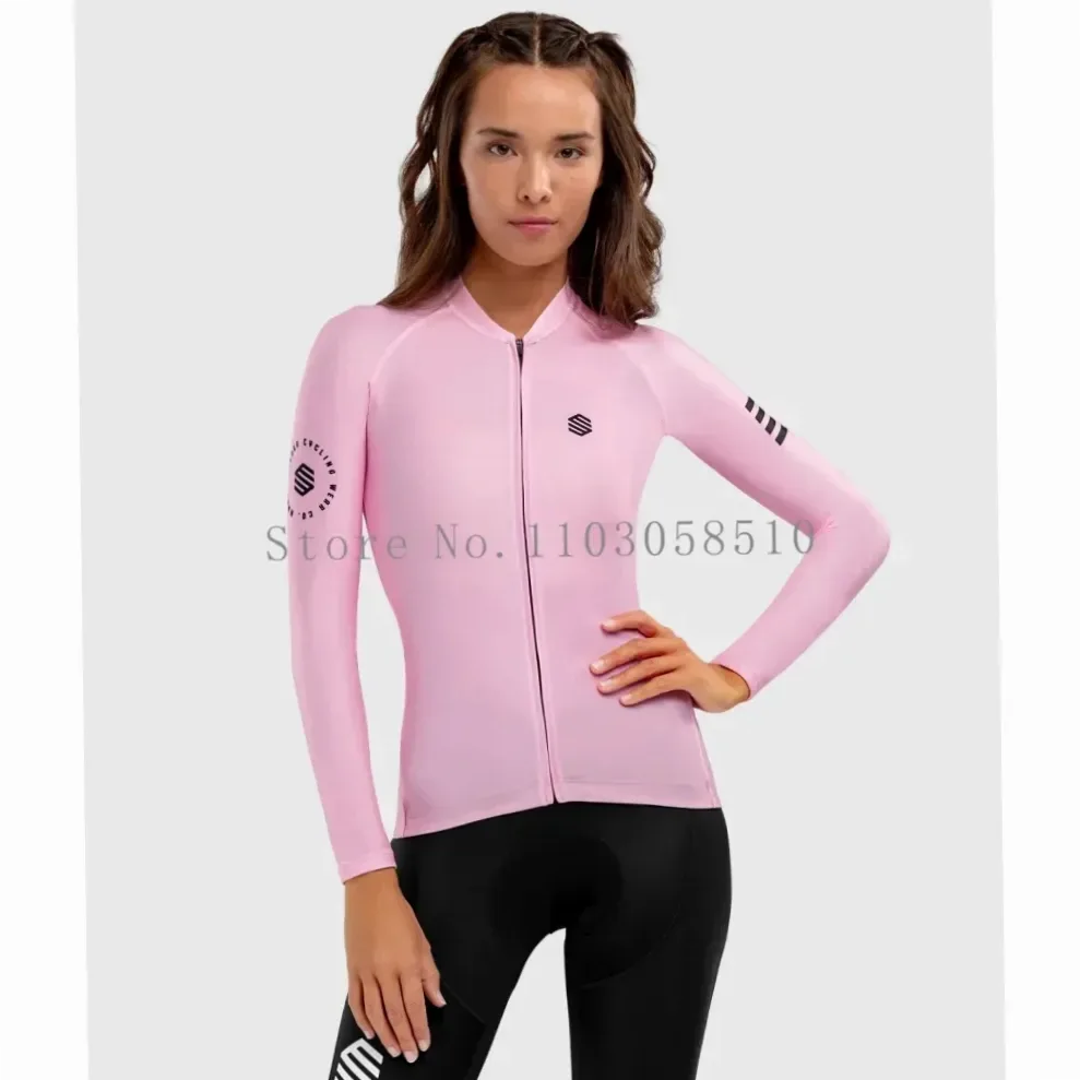 Maillot cyclisme femme manches longues léger anti-UV séchage rapide