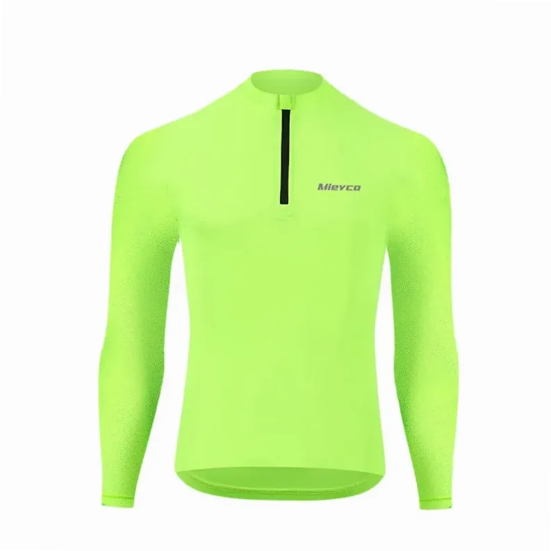 maillot-cyclisme-homme-manches-longues-ajuste-respirant