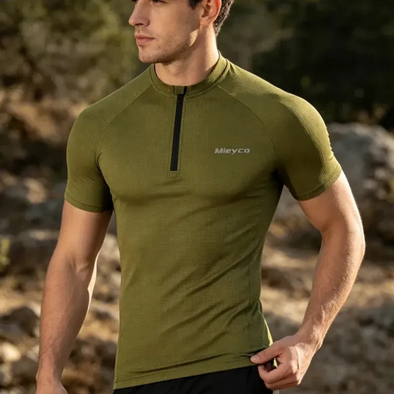 maillot-cyclisme-homme-manches-longues-ajuste-respirant