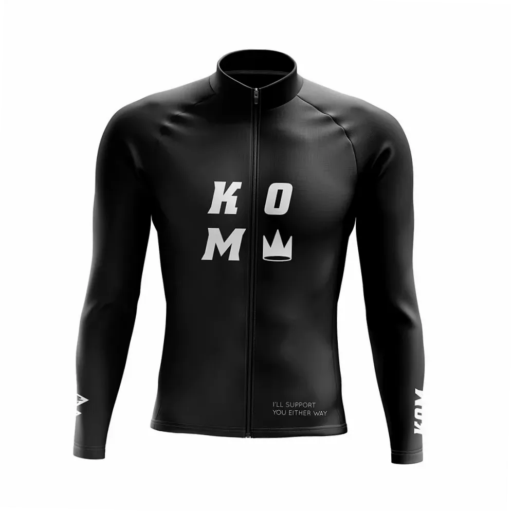 Maillot cyclisme homme manches longues respirant anti-UV séchage rapide