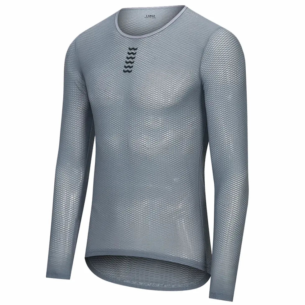 Maillot cycliste homme manches longues sous-vêtement technique