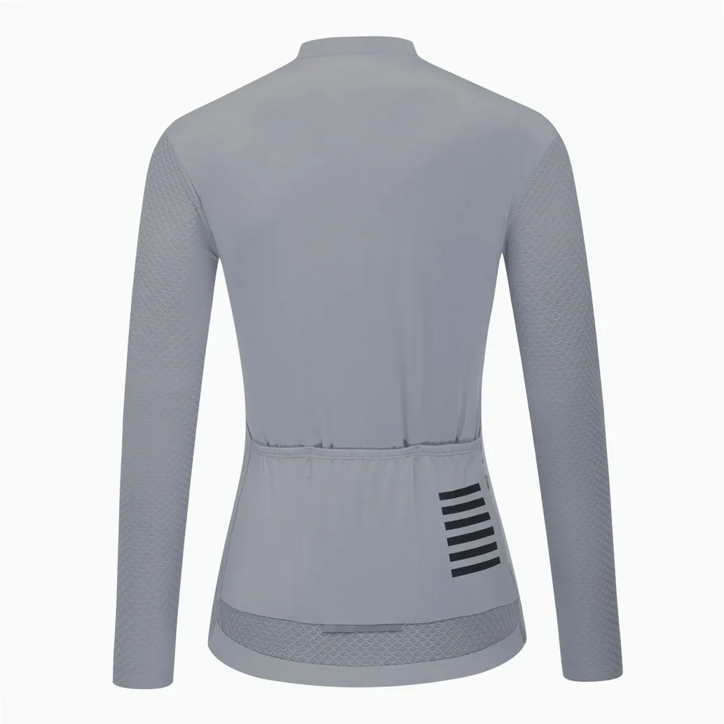 Maillot vélo femme manches longues respirant route VTT