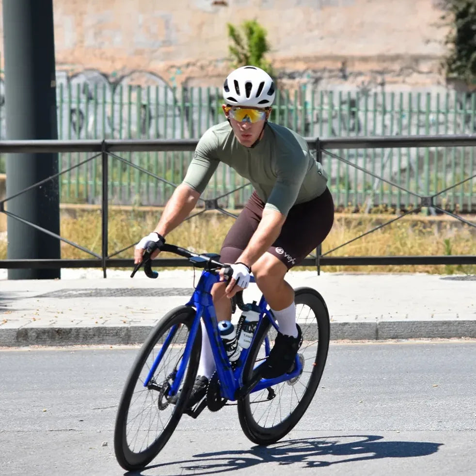 Maillot vélo homme été UPF50+ manches courtes/longues respirant