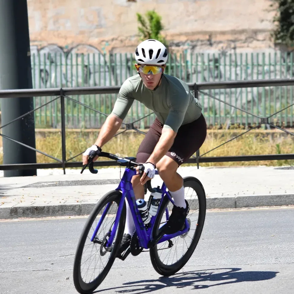 Maillot vélo homme été UPF50+ manches courtes/longues respirant