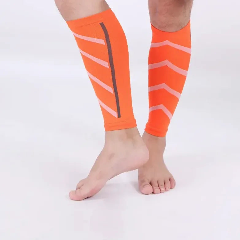 Manchettes de compression mollet pour course et cyclisme