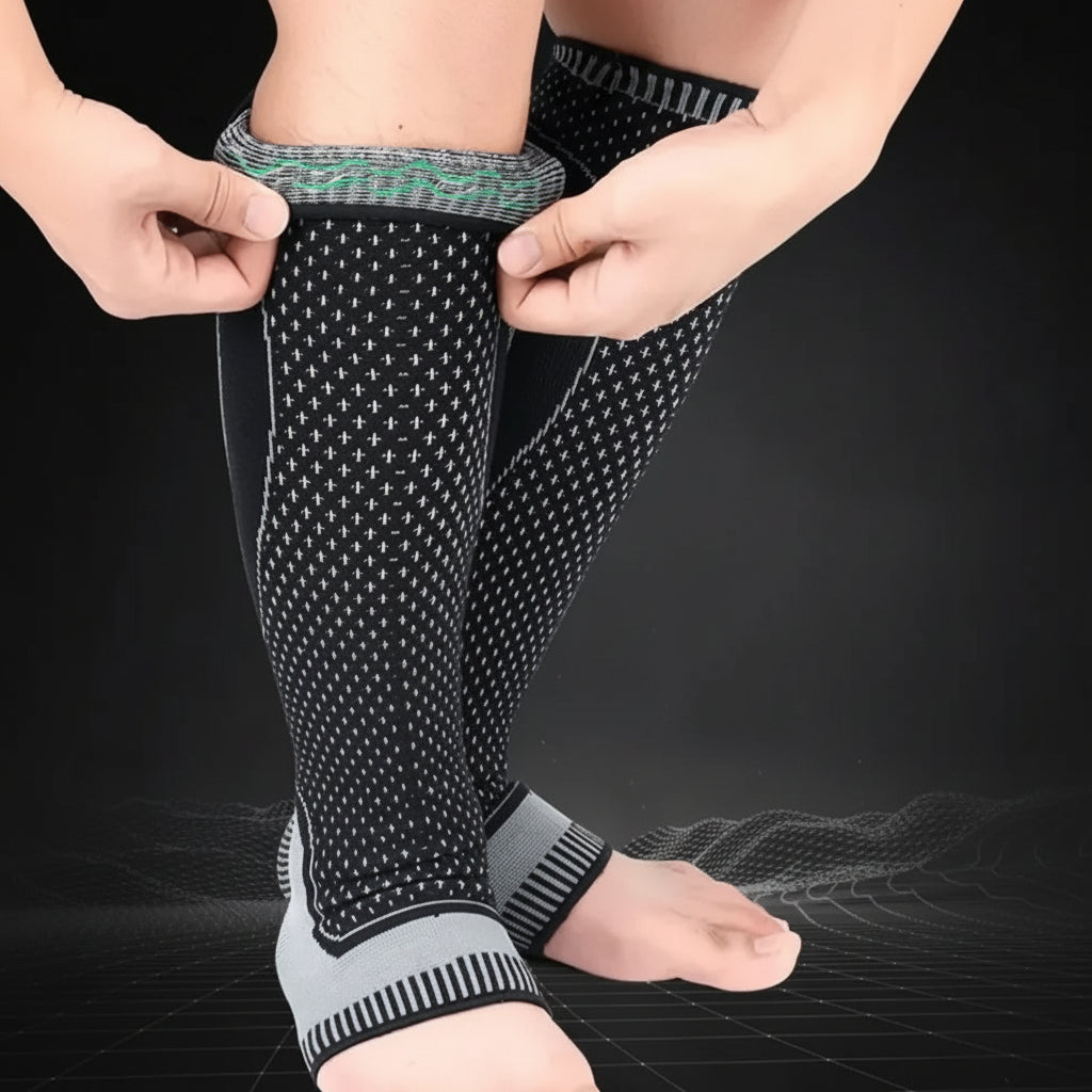 Manchettes de compression pour mollets mixte – soulagement des jambes