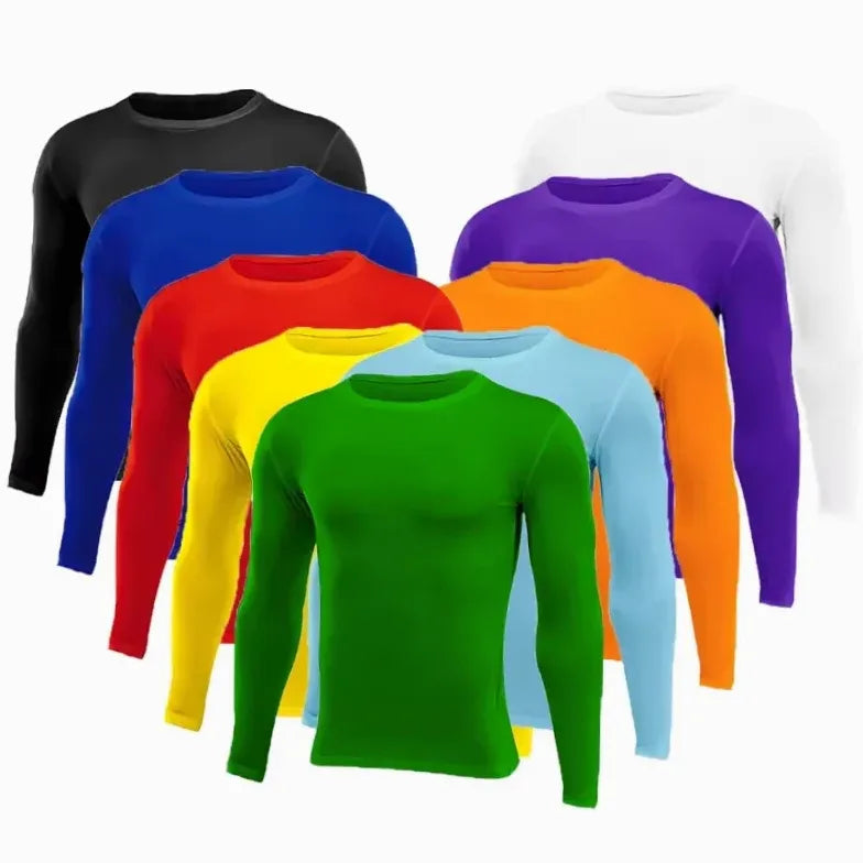 T-shirt compression long sport fitness