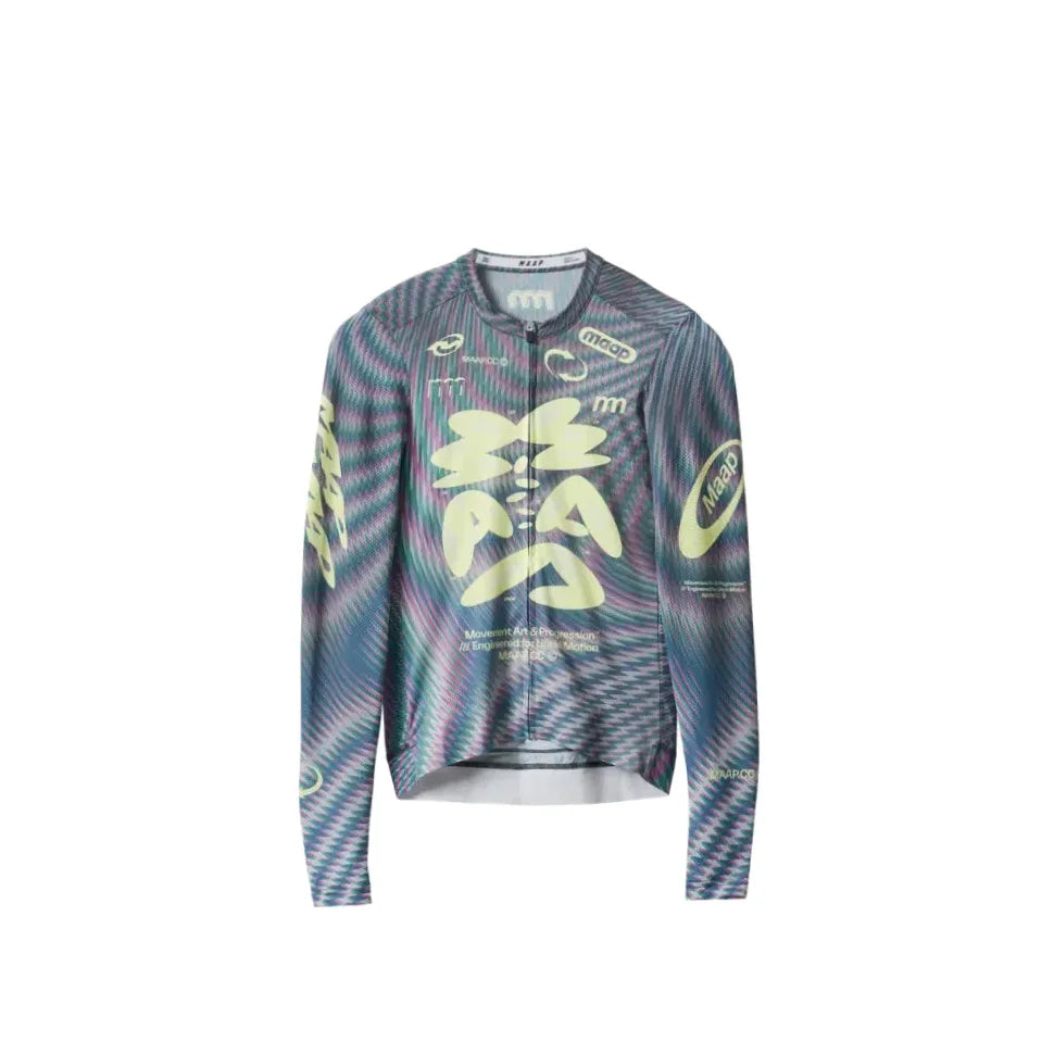Maillot cyclisme homme manches longues UV résistant séchage rapide poche dos