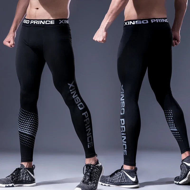 Legging de compression homme séchant vite