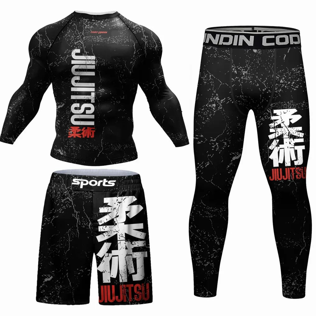 Rashguard compression MMA BJJ Muay Thai