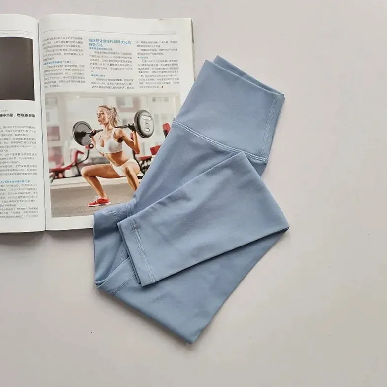 pantalon-yoga-taille-haute-femme-gainant-sechage