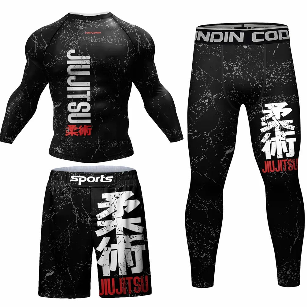 Rashguard compression MMA BJJ Muay Thai