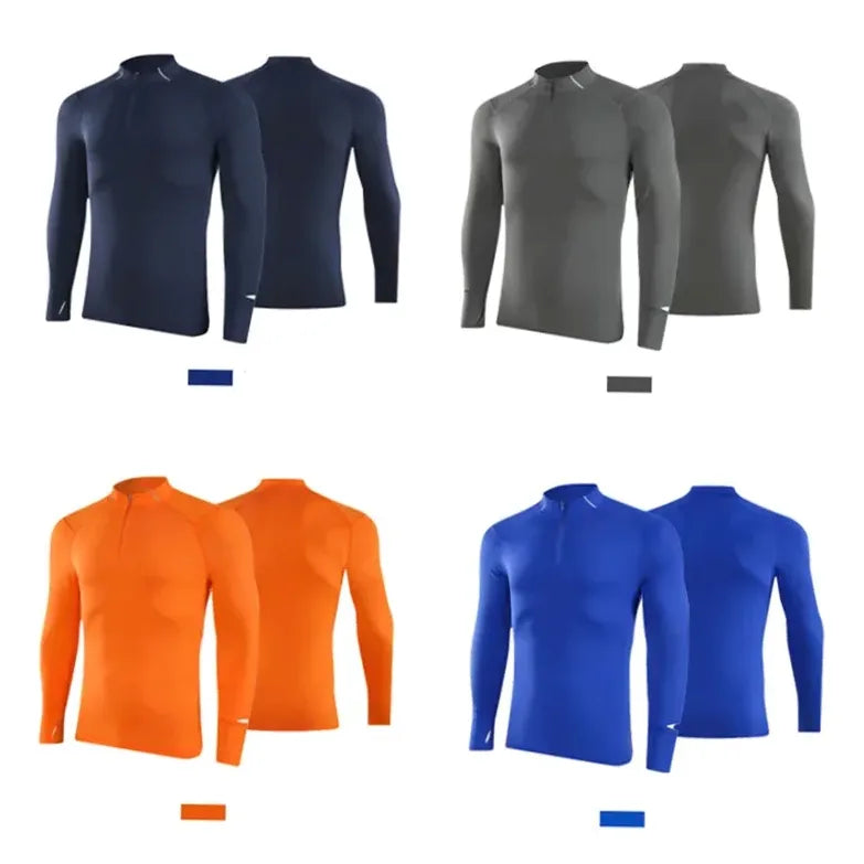 T-shirt homme compression stretch séchage rapide muscle fit