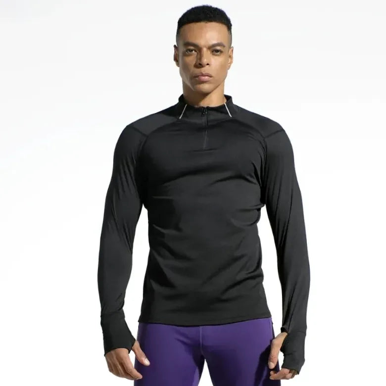T-shirt homme compression stretch séchage rapide muscle fit