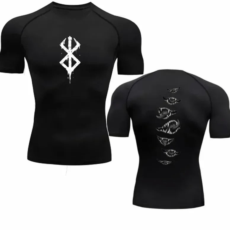 T-shirt sportif séchant vite court manches