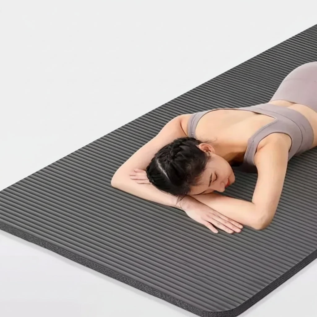 Tapis de yoga antidérapant 200x90x1 cm écologique