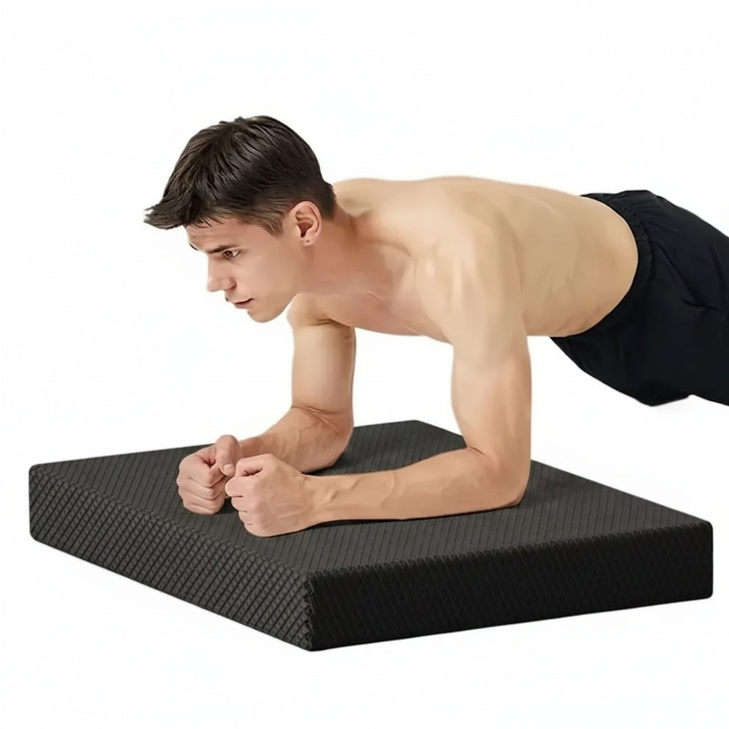 Tapis de yoga antidérapant 5 cm épais en TPE pour fitness et entraînement core — photo 1