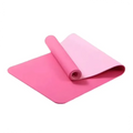 Tapis de yoga antidérapant 8 mm épais élargi en TPE pour fitness danse corde à sauter
