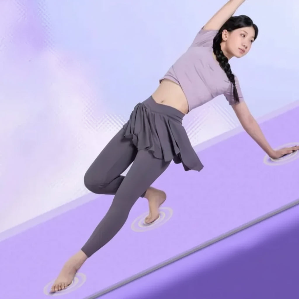 Tapis de yoga épais antidérapant pour fitness et étirements