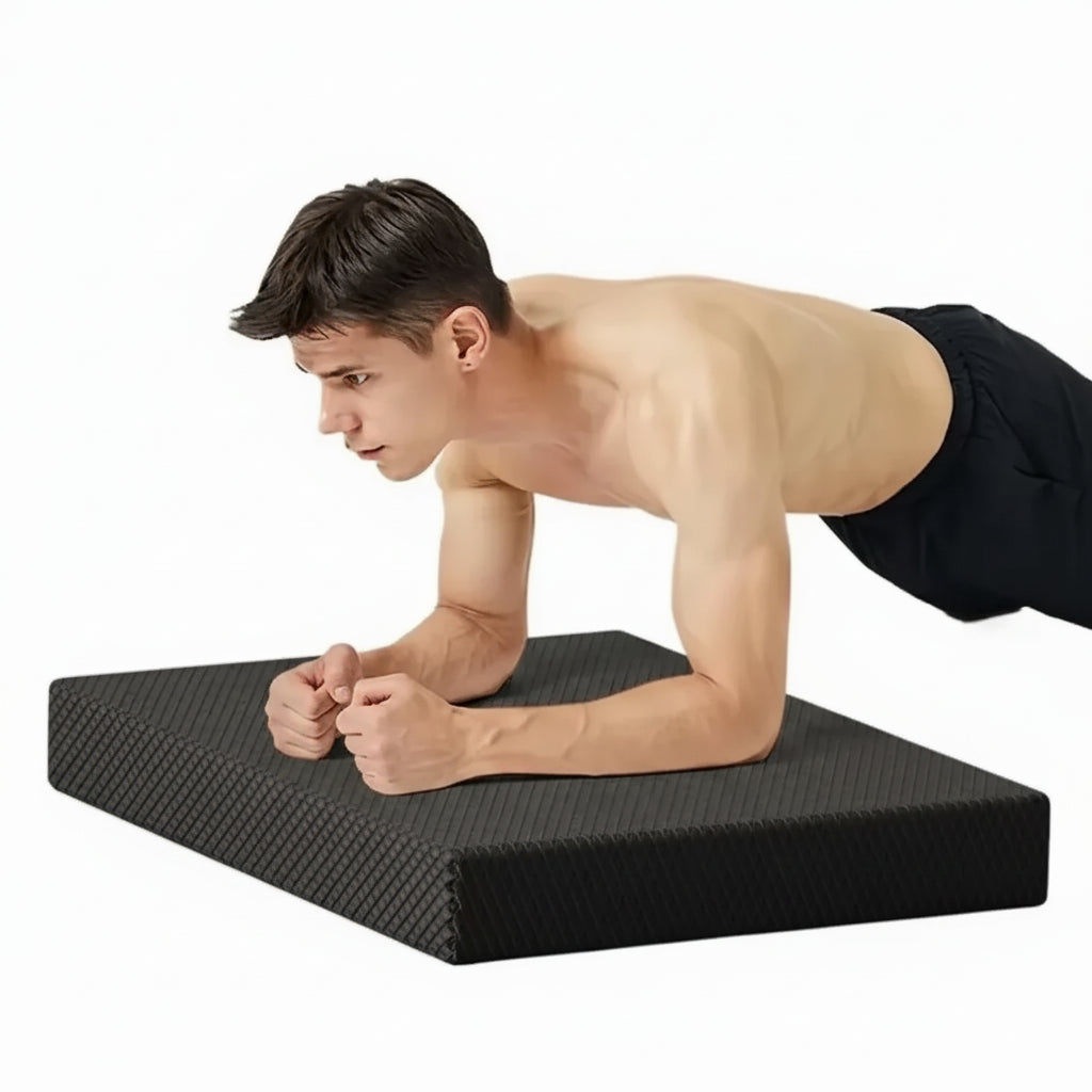 Tapis de yoga antidérapant 5 cm épais en TPE pour fitness et entraînement core