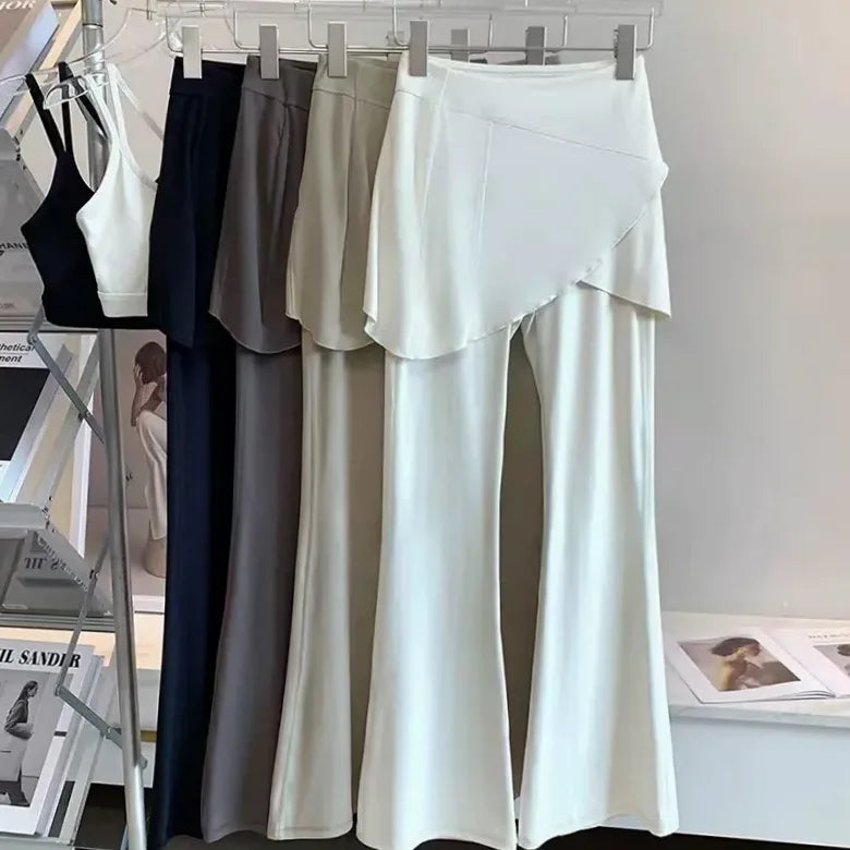 Pantalon de yoga femme taille haute automne